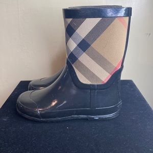 Kids Burberry Rain Boots